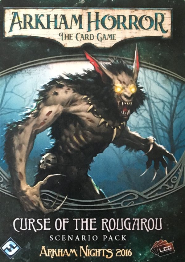 Buy Arkham Horror: The Card Game – Curse of the Rougarou: Scenario Pack only at Bored Game Company.