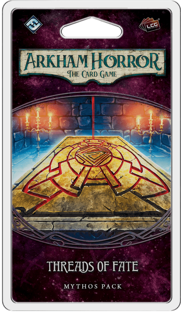 Buy Arkham Horror: The Card Game – Threads of Fate: Mythos Pack only at Bored Game Company.