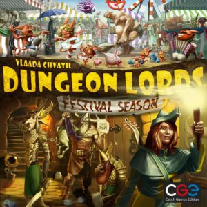 Buy Dungeon Lords: Festival Season only at Bored Game Company.