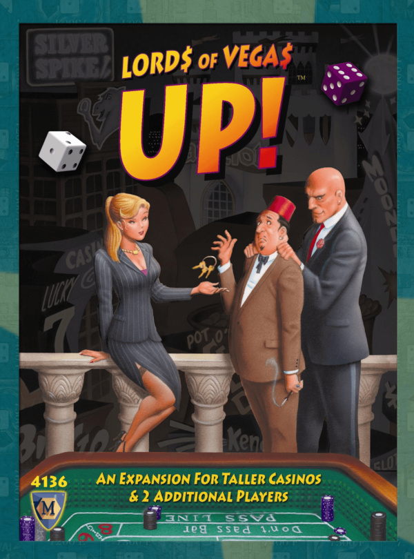Buy Lords of Vegas: UP! only at Bored Game Company.