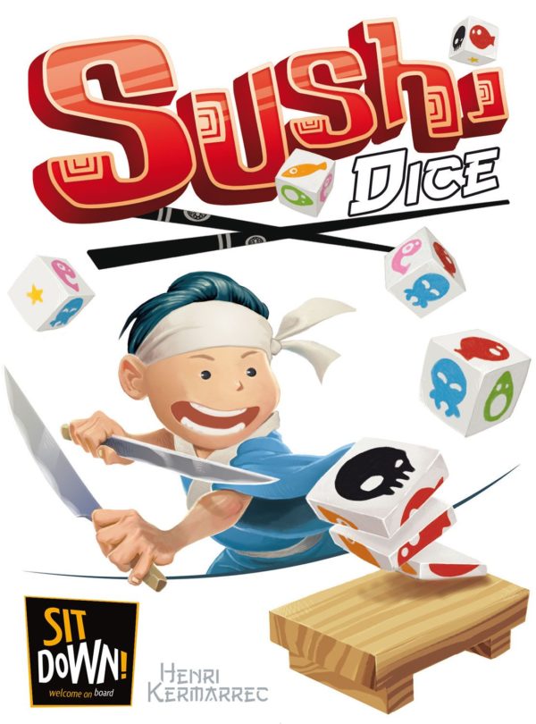 Buy Sushi Dice only at Bored Game Company.