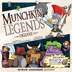 Buy Munchkin Legends Deluxe only at Bored Game Company.