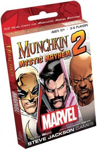 Buy Munchkin Marvel 2: Mystic Mayhem only at Bored Game Company.