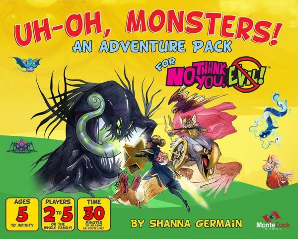 Buy No Thank You, Evil!: Uh-Oh, Monsters! only at Bored Game Company.
