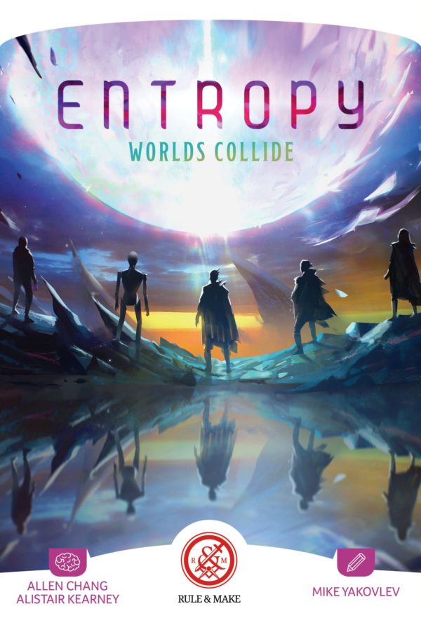 Buy Entropy: Worlds Collide only at Bored Game Company.