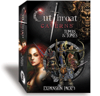 Buy Cutthroat Caverns: Tombs & Tomes only at Bored Game Company.