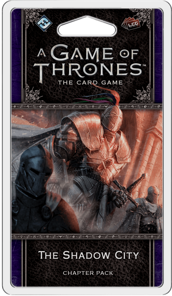 Buy A Game of Thrones: The Card Game (Second Edition) – The Shadow City only at Bored Game Company.