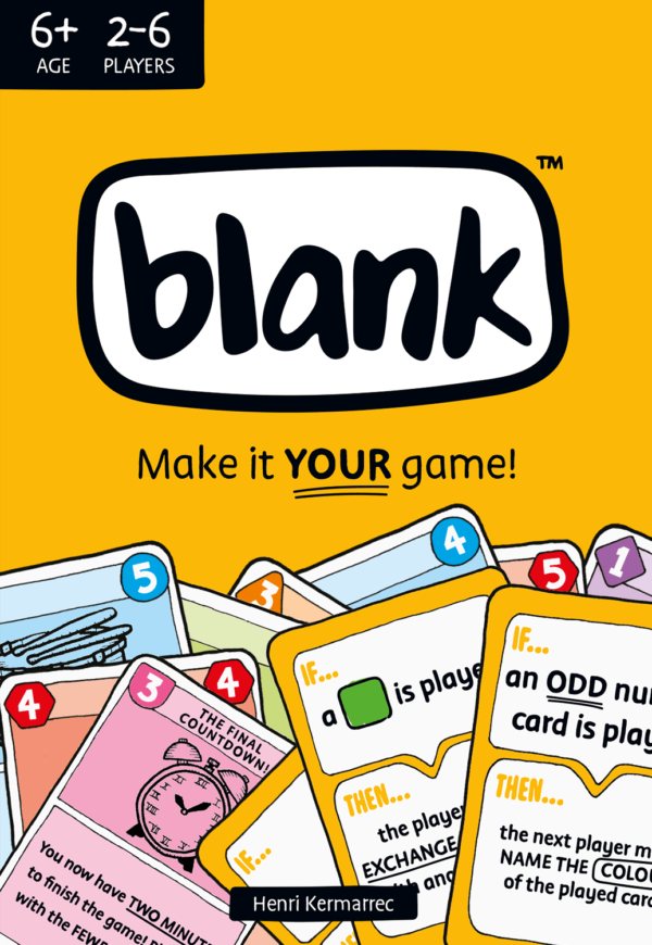 Buy Blank only at Bored Game Company.