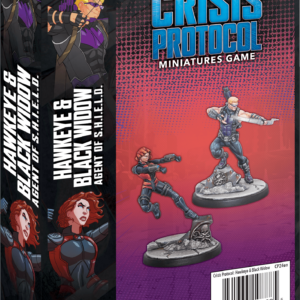 Buy Marvel: Crisis Protocol – Hawkeye & Black Widow, Agent of S.H.I.E.L.D. only at Bored Game Company.