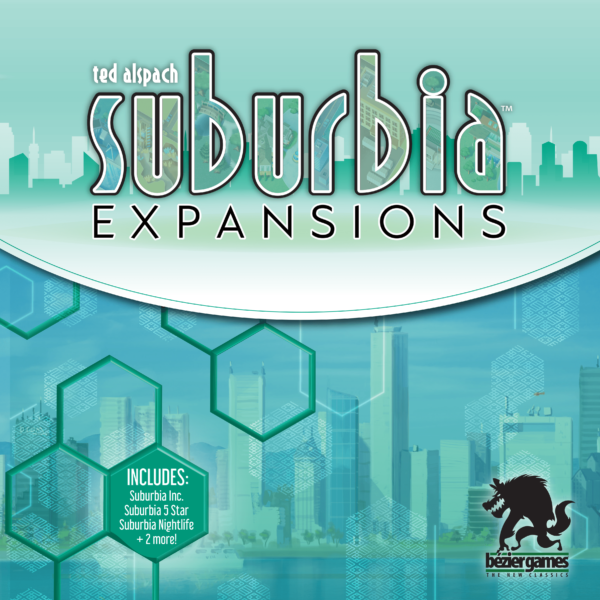 Buy Suburbia Expansions (second edition) only at Bored Game Company.