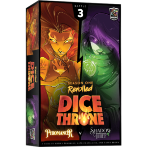 Buy Dice Throne: Season One ReRolled – Pyromancer v. Shadow Thief only at Bored Game Company.
