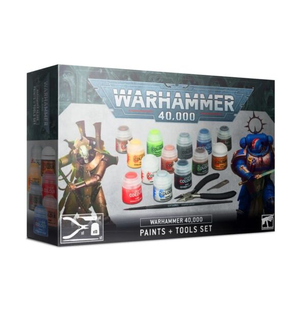 Buy 40K Paints + Tools Eng/Spa/Port/Latv/Rom only at Bored Game Company.