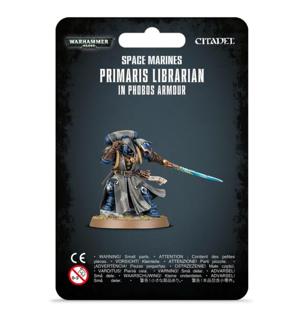 Buy Primaris Librarian In Phobos Armour only at Bored Game Company.