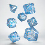 q-workshop-elvish-translucent-blue-dice-set-7-translucent-white-5f74e8d140bf27f0616d47623d3a92d9