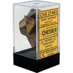 Buy Chessex - Lustrous - Poly Set (x7) - Gold/Silver only at Bored Game Company.