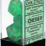 chessex-borealis-poly-set-x7-light-green-gold-5d302b1b975ab0c0e902b59c77450985