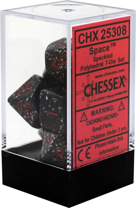 Buy Chessex - Speckled - Poly Set (x7) - Space only at Bored Game Company.