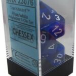 chessex-translucent-poly-set-x7-blue-white-5b2eeb870382ec038130940af1cc0643