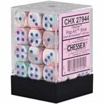 Buy Chessex - Festive - 12mm D6 (x36) - Pop Art /Blue only at Bored Game Company.