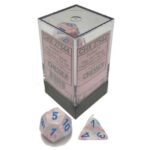 Buy Chessex - Festive - Poly Set (x7) - Pop Art/Blue only at Bored Game Company.
