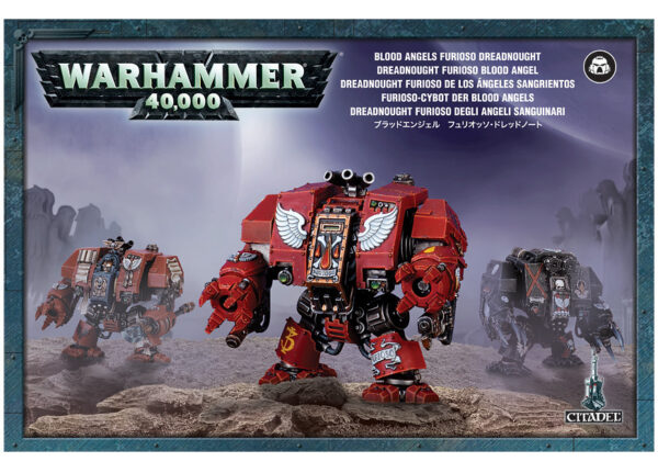 Buy Blood Angels: Furioso Dreadnought only at Bored Game Company.