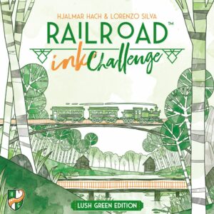 Buy Railroad Ink Challenge: Lush Green Edition only at Bored Game Company.