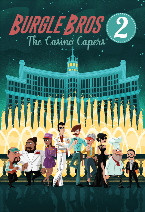 Buy Burgle Bros 2: The Casino Capers only at Bored Game Company.
