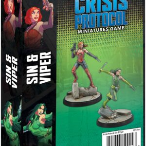 Buy Marvel: Crisis Protocol – Sin & Viper only at Bored Game Company.