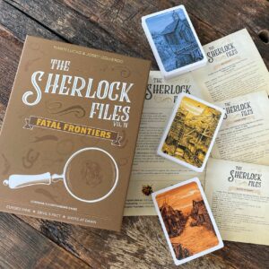 Buy The Sherlock Files: Vol IV – Fatal Frontiers only at Bored Game Company.