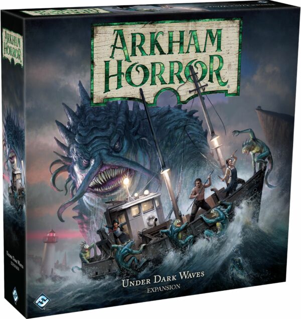 Buy Arkham Horror (Third Edition): Under Dark Waves only at Bored Game Company.