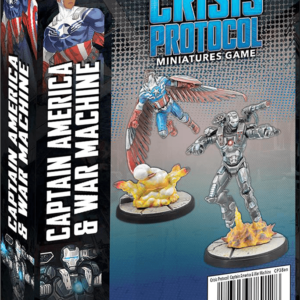 Buy Marvel: Crisis Protocol – Captain America & War Machine only at Bored Game Company.