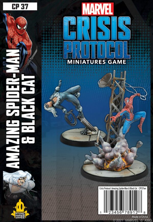 Buy Marvel: Crisis Protocol – Amazing Spider-Man & Black Cat only at Bored Game Company.