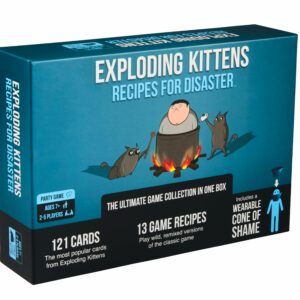 Buy Exploding Kittens: Recipes for Disaster only at Bored Game Company.