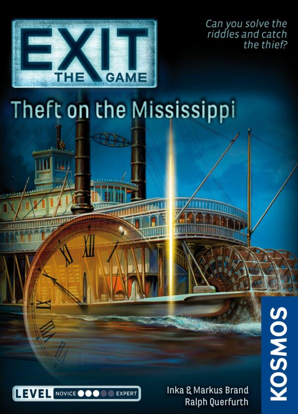 Buy Exit: The Game – Theft on the Mississippi only at Bored Game Company.