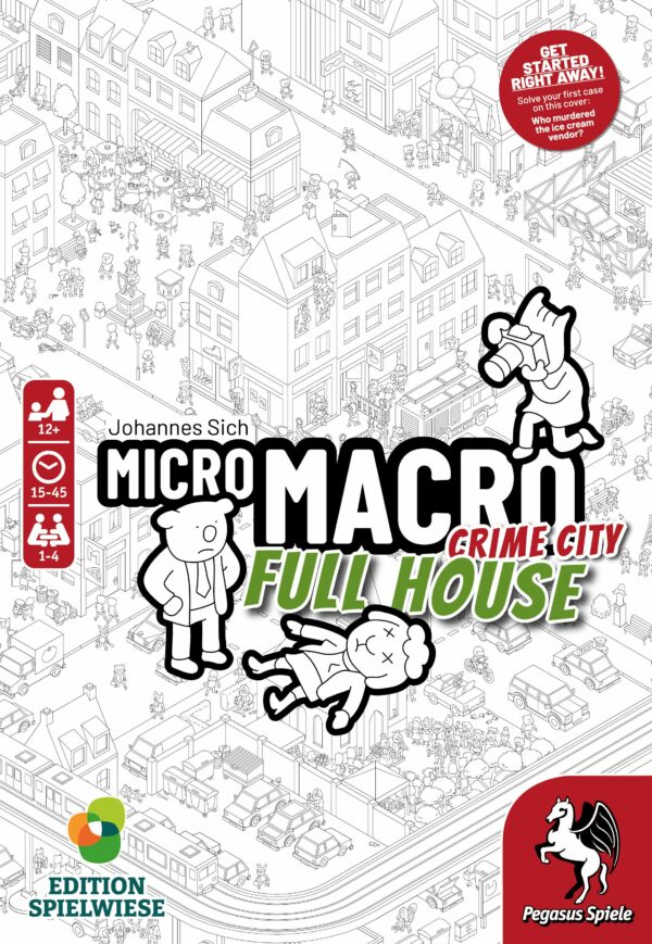 Buy MicroMacro: Crime City – Full House only at Bored Game Company.