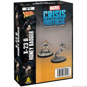 Buy Marvel: Crisis Protocol – X-23 & Honey Badger only at Bored Game Company.