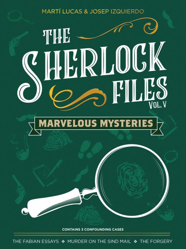 Buy The Sherlock Files: Vol V – Marvelous Mysteries only at Bored Game Company.