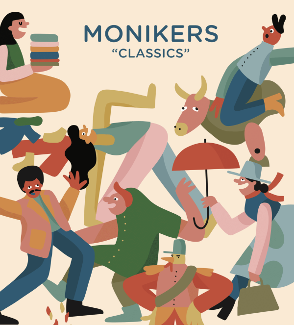 Buy Monikers: Classics only at Bored Game Company.