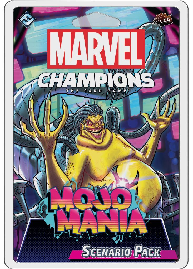 Buy Marvel Champions: The Card Game – MojoMania Scenario Pack only at Bored Game Company.