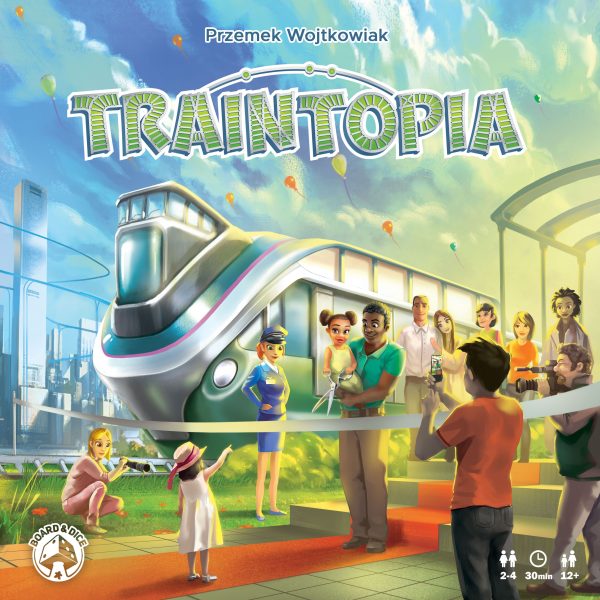 Buy Traintopia only at Bored Game Company.
