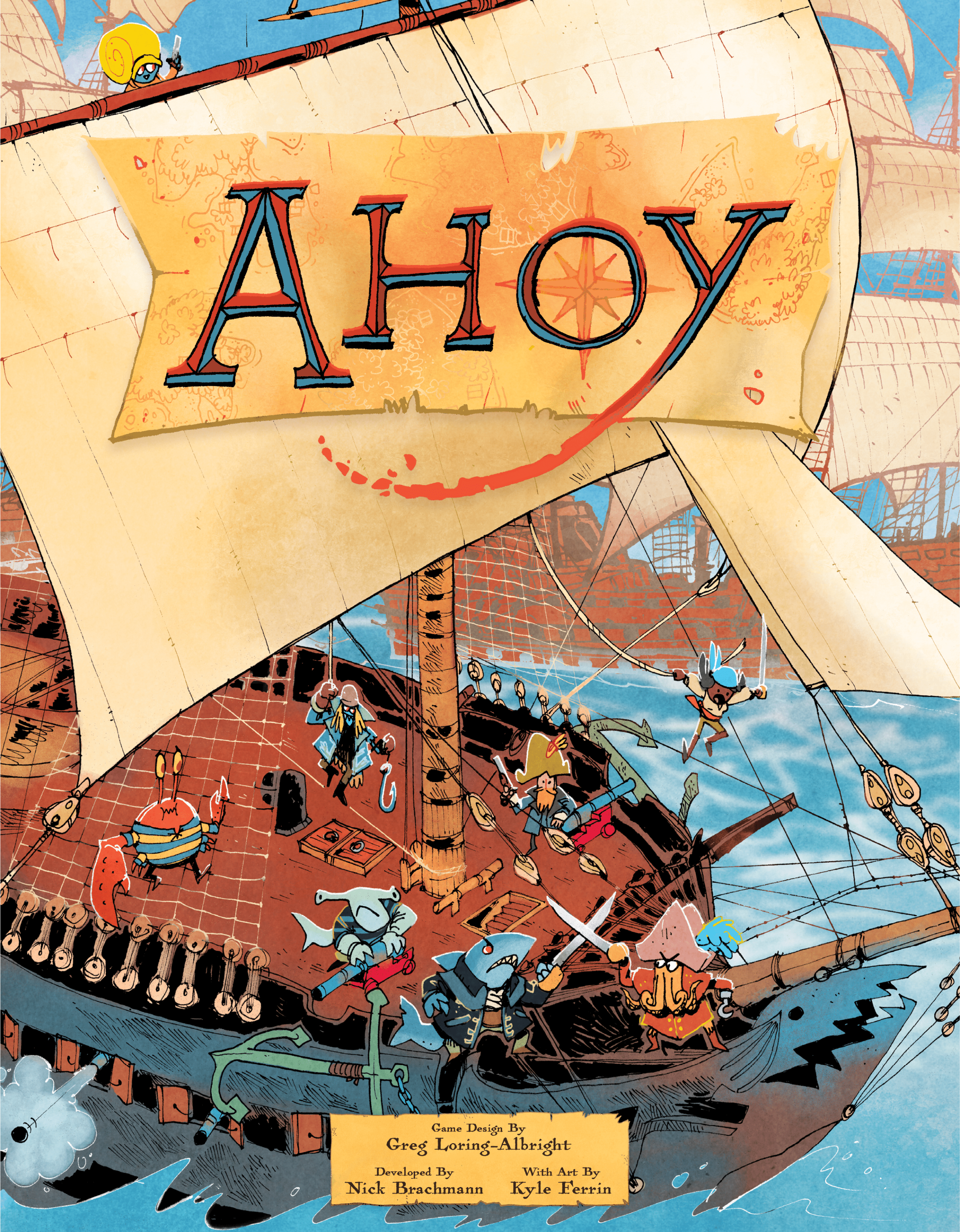 Buy Ahoy only at Bored Game Company.