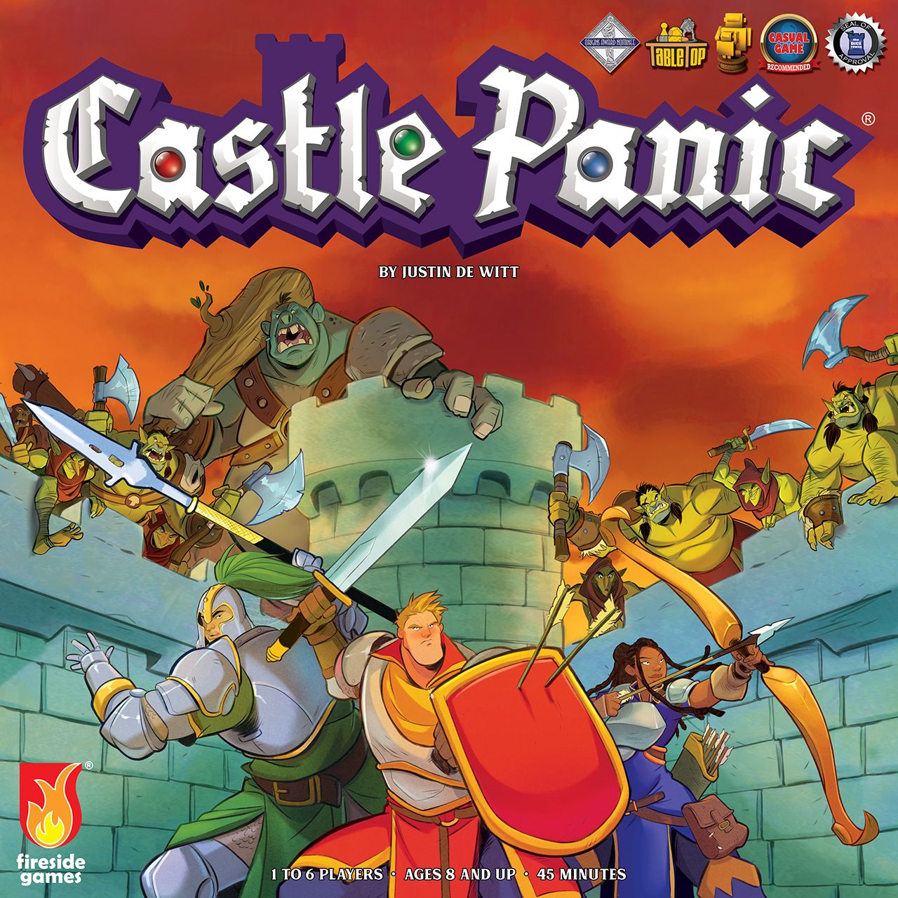 Buy Castle Panic: Wood Edition (Castle Panic) only at Bored Game Company.
