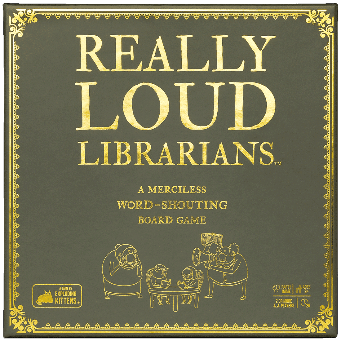 Buy Really Loud Librarians only at Bored Game Company.